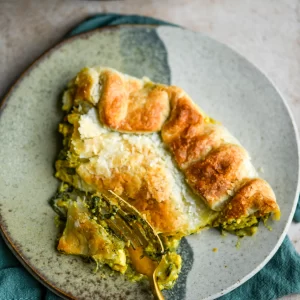 Spinach Pie piece